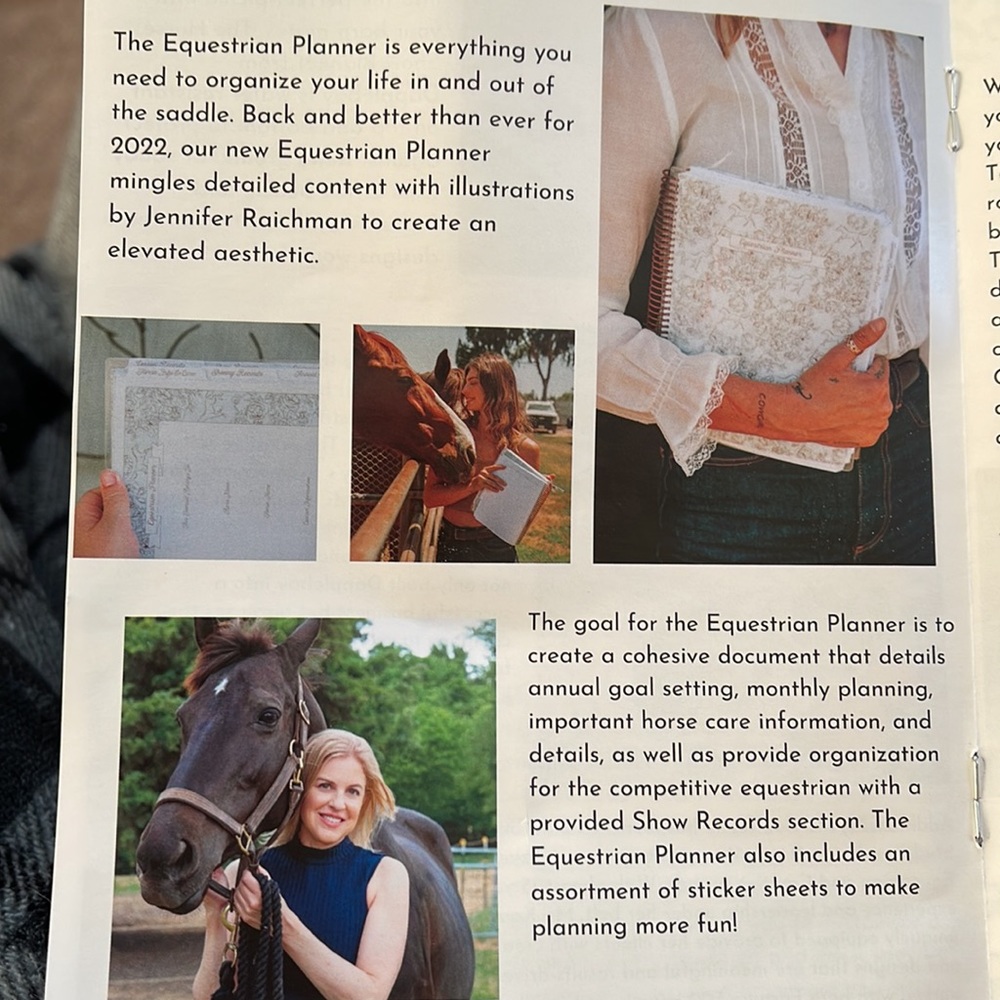 Equestrian journal planner - Picture 4 of 4